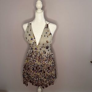 Kimchi Blue light gray sundress